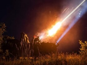 Нічна атака по України