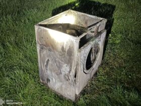 загорання, пральна машина