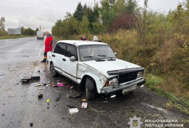 На Ужгородщині у ДТП загинув 65-річний водій легковика