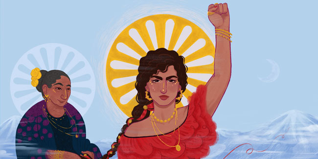 жінки, роми