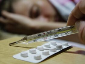 ліки, термометр