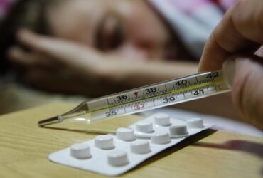 ліки, термометр