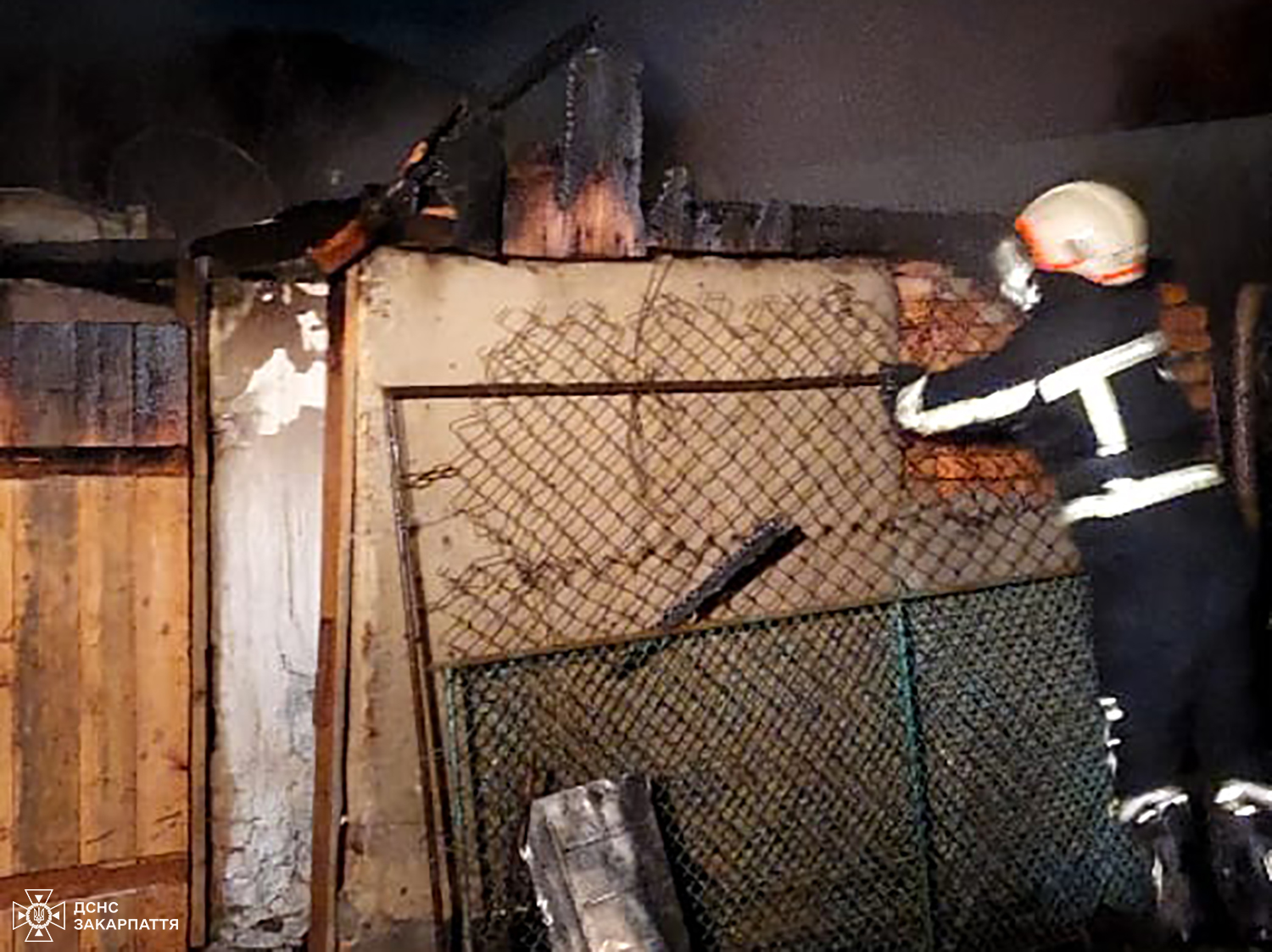 вогнеборець, сітка