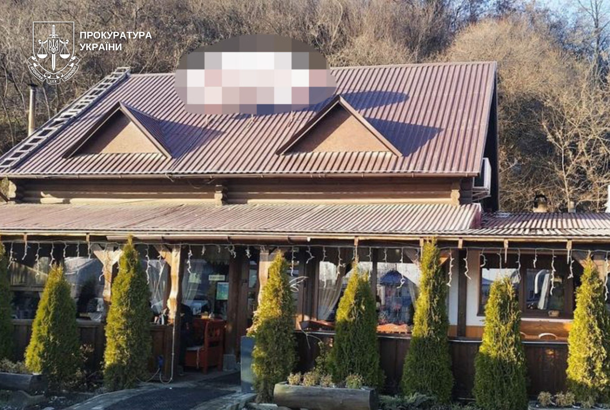 ресторан, дерева