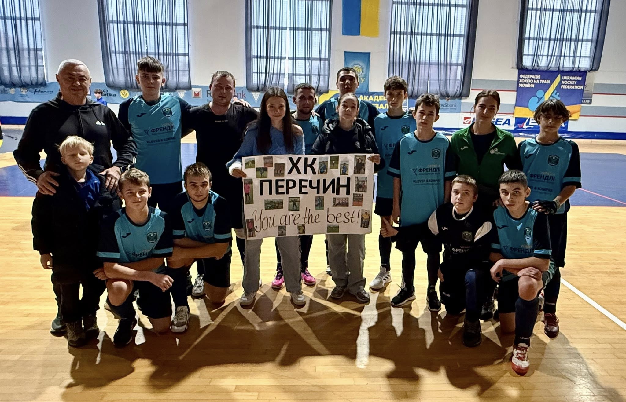 спортсмени, плакат