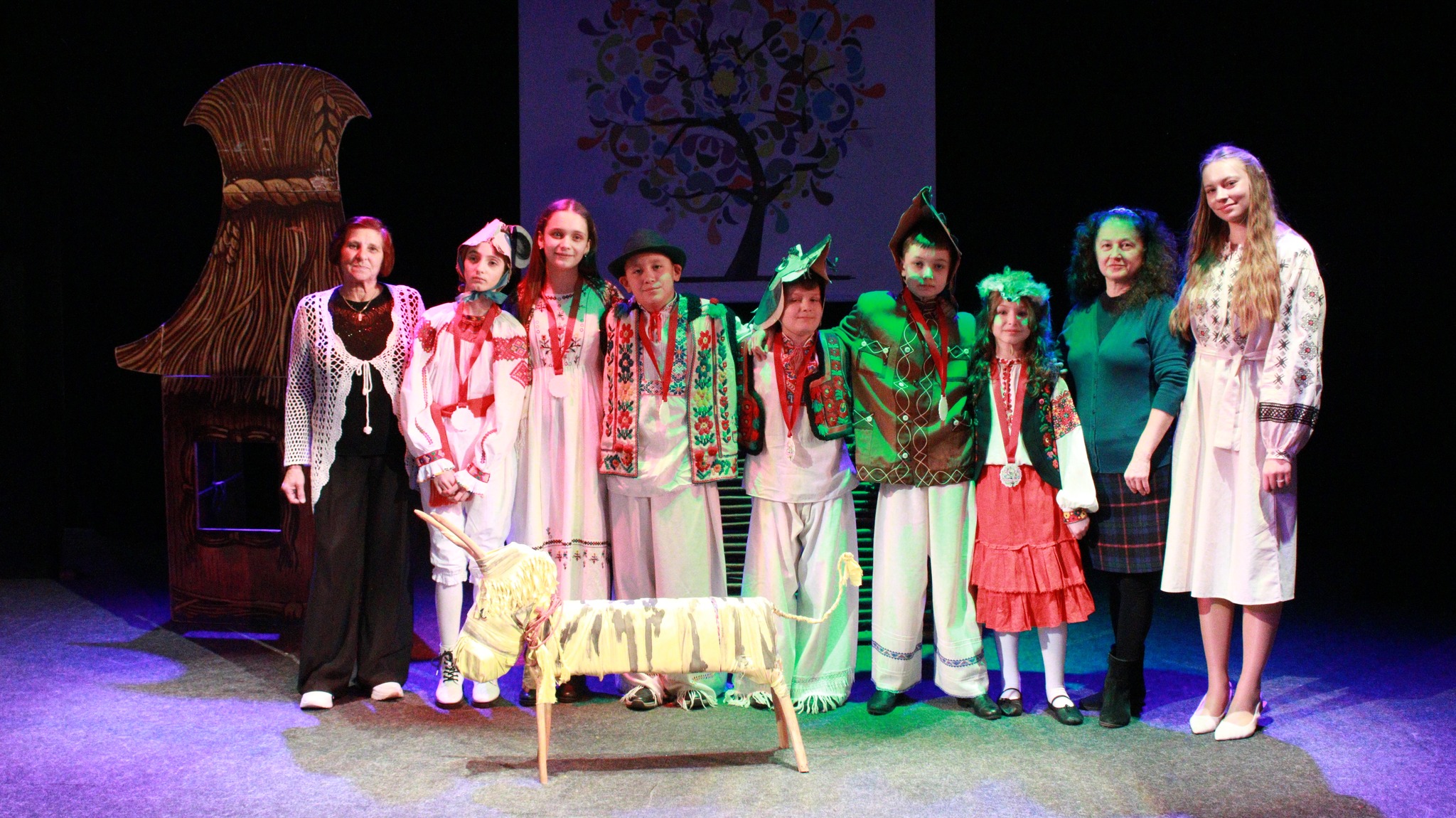 діти, сцена