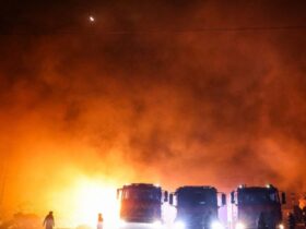 вогонь, ніч