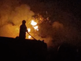 вогнеборець, ніч