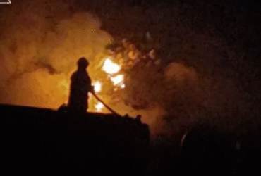 вогнеборець, ніч