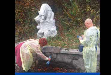 проби води, люди