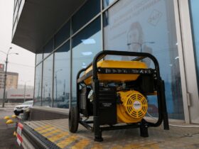 генератор на вулиці