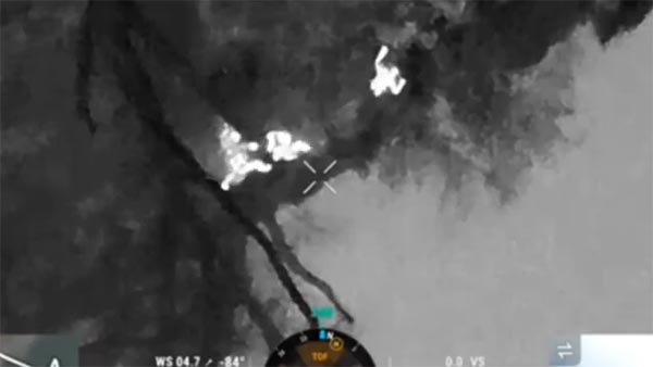 фото з дрону, ніч