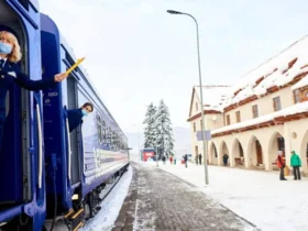 потяг, вокзал