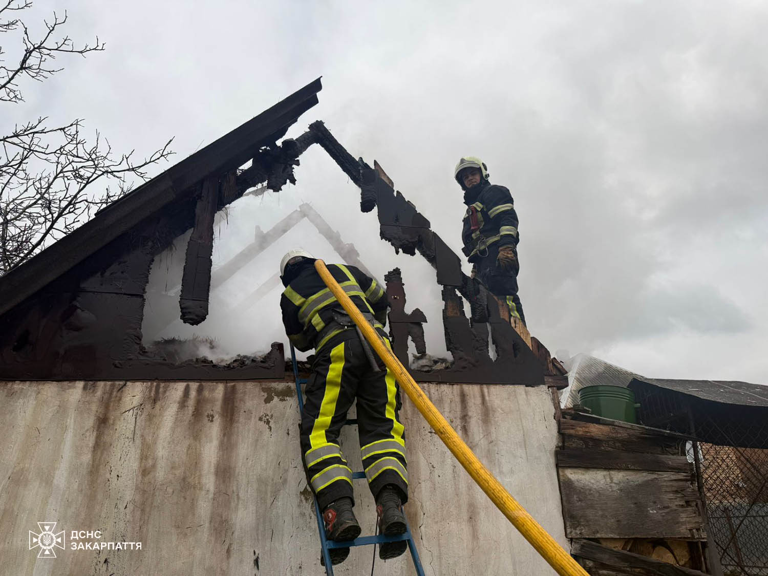вогнеборці, дах
