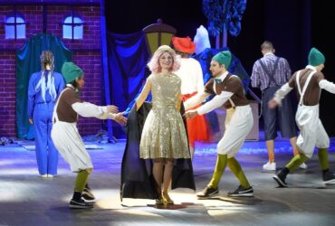 актори, сцена