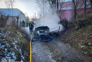 авто, дим, вогнеборець