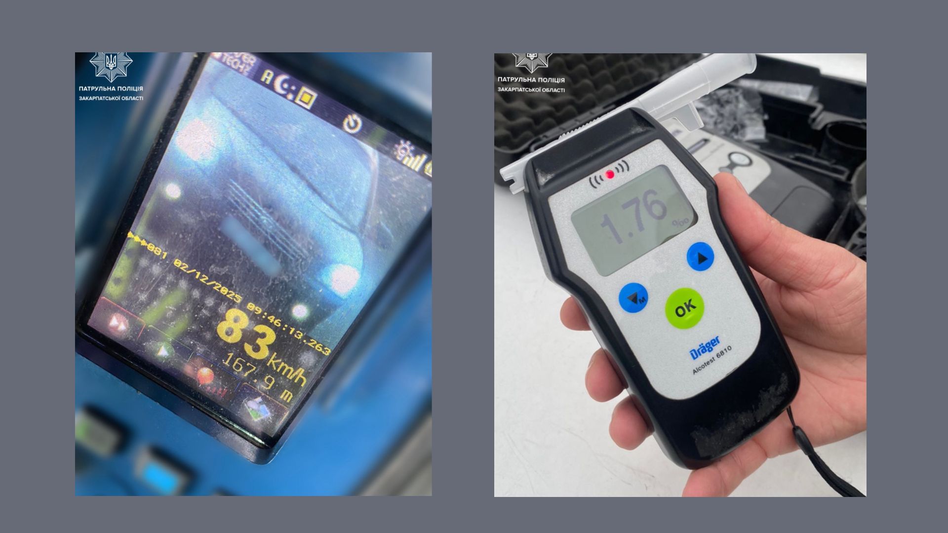спідометр, алкотестер