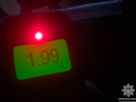 алкотестер, ніч