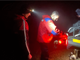 рятувальники, ніч