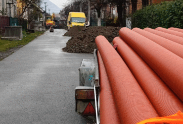 дорога, труби