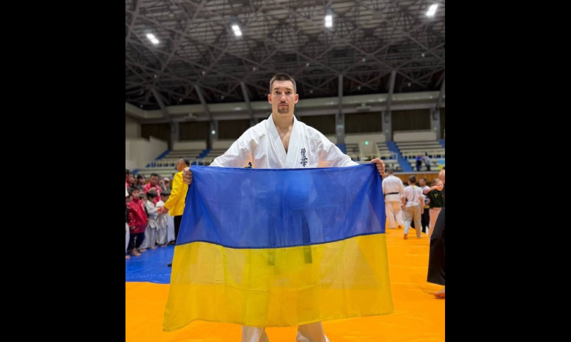 чоловік, прапор