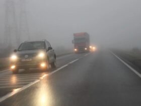 туман на дорогах