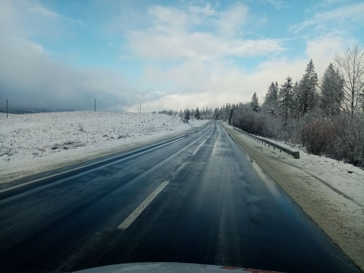 ожеледиця на дорогах
