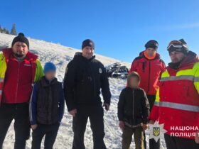 люди, сніг, гора