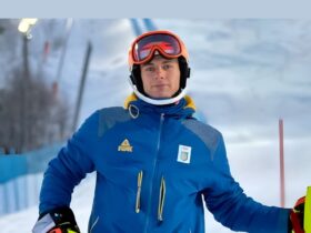 чоловік, сніг