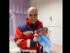 чоловік, немовля, кімната