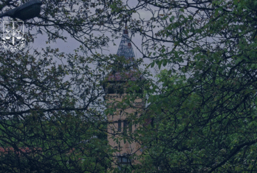 дерева, споруда небо