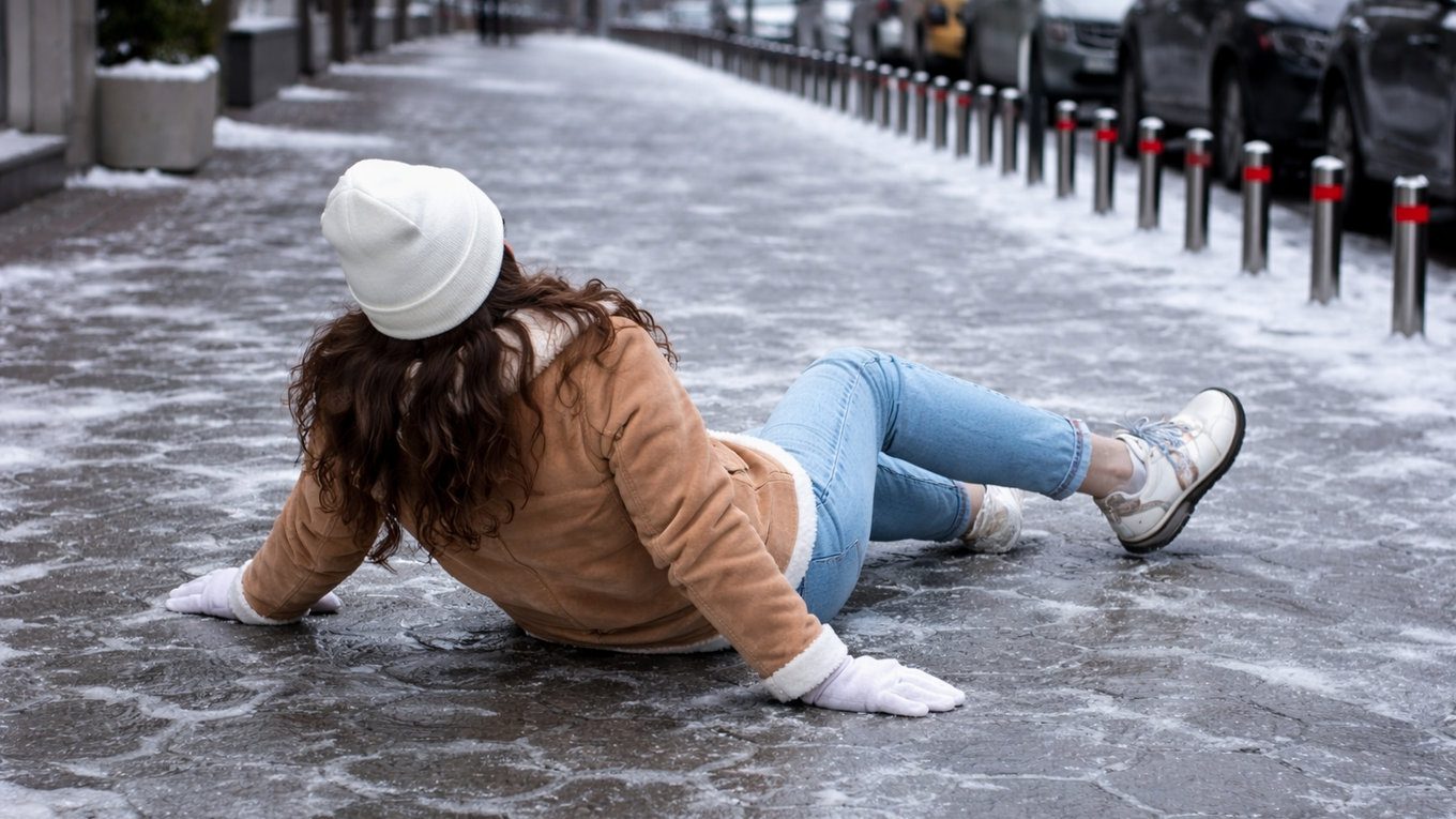 впала на льду