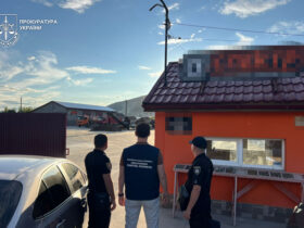 правоохоронці, будинки, небо