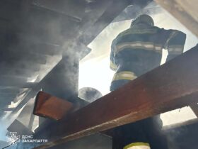 пожежник, споруда, дим