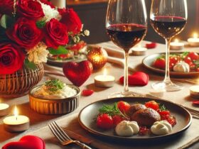 Романтична вечеря на 14 лютого
