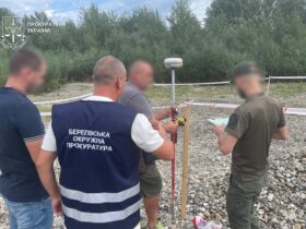 чоловіки, галявина, ліс