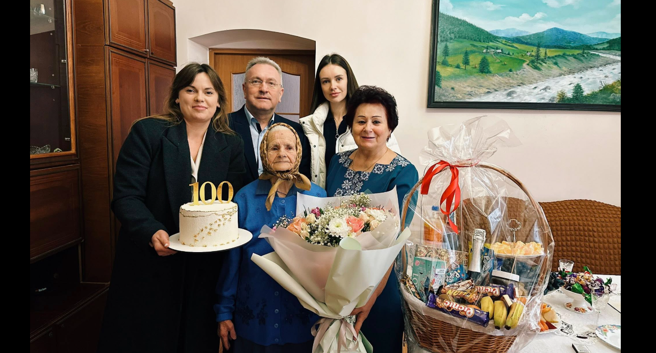 люди, свято, квіти, торт