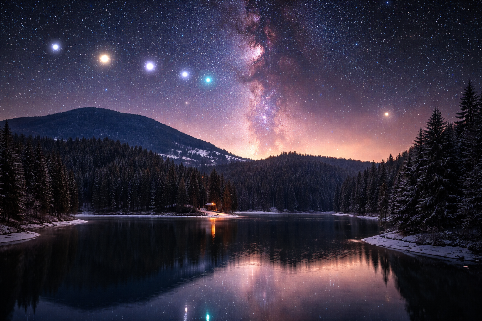 Зоряне небо над Синевиром