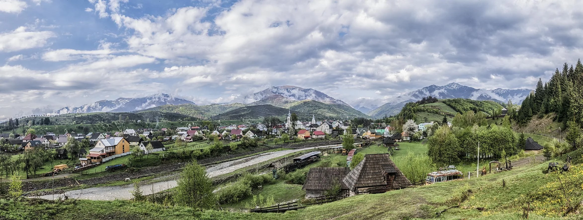 Закарпатське село Колочава