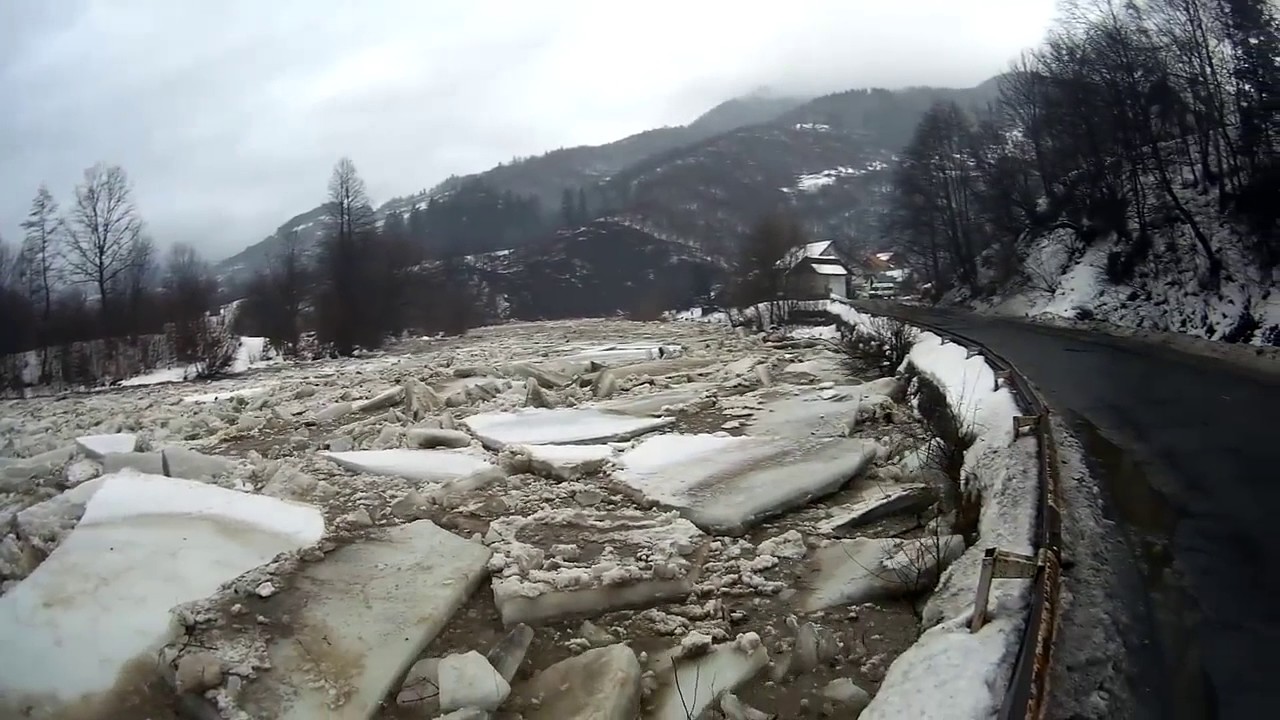 Льодохід на Закарпатті