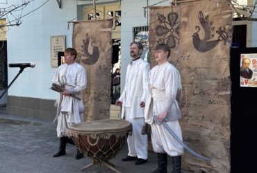 чоловіки, вбрання, сцена, виступ