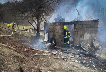 споруда, дим, пожежник