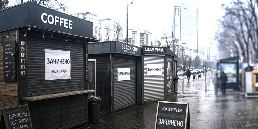 У Києві масово зникають вуличні кав’ярні та стритфуд