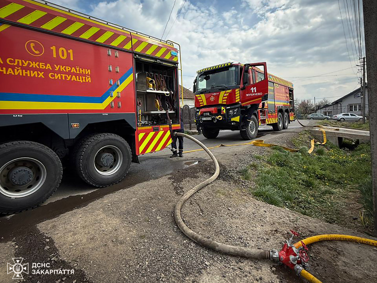 пожежа на Закарпатті
