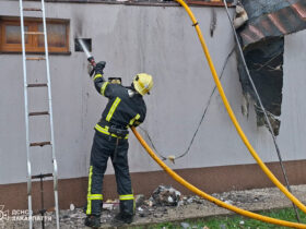 вогнеборець, стіна, будинок