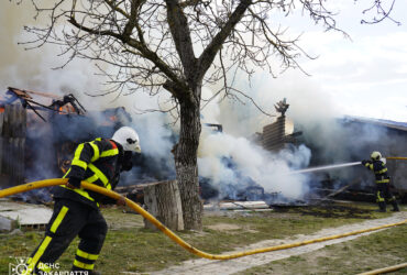 дерево, дим, пожежники, руїни
