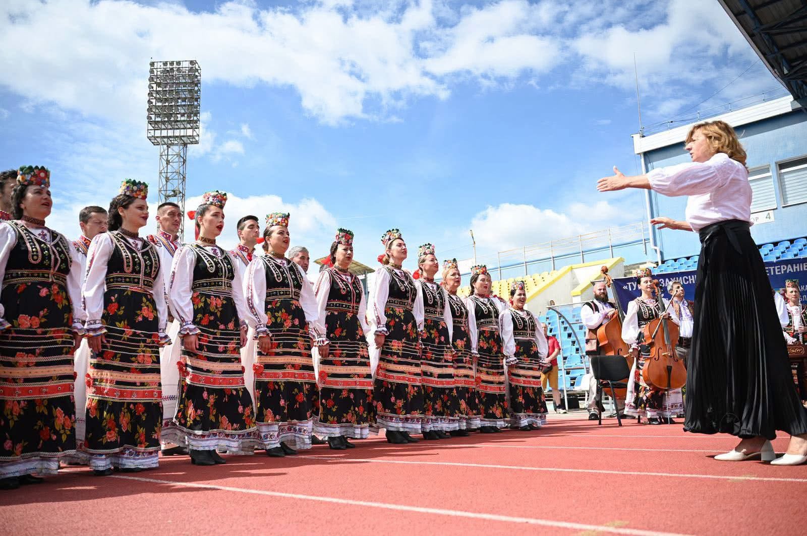 жінки, стадіон, небо, подія